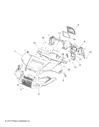 2016 RANGER 570 EFI CREW (R16RNA57A1/A9/A4/EAH)