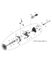 2016 RZR 900 50/55 INCH ALL OPTIONS (Z16VAA87/E87/X87)