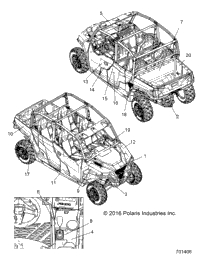 2017 POLARIS GENERAL 1000 4P PS (R17RHE99AU)