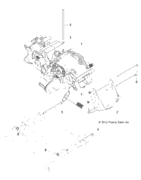 2013 RANGER 800 EFI MIDSIZE (R13RH76AG/AH/AN)
