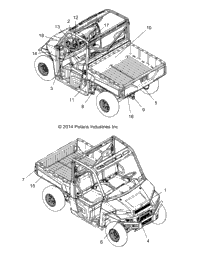 2014 RANGER DIESEL HST/DELUXE (R141D9JDA/2D9JDA)