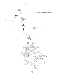 2014 RANGER 800 EFI MIDSIZE (R14RH76AA/76AC/7EAZ)