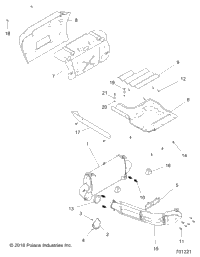 2014 RZR XP 1000 (Z14ST1EAM/EAW/EAK/EAN/EFW)