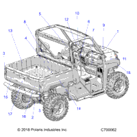 2018 R18RRE99FM/SFM/SCM RANGER 1000XP EU/TRACTOR/ZUG R18RRE99FM/SFM/SCM (R21)
