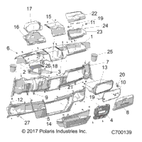 2018 R18RRU99AS/BS RANGER 1000XP PS NSTR R18RRU99AS/BS (R34)