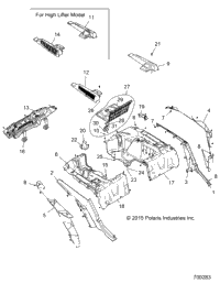 2018 RZR XP 1000 (Z18VDE99AK/AW/AJ/BJ/BK/BW/LW/KAK/BK/MAL/RAL/BL)