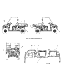 2018 RANGER 570, FULL SIZE (R18RCA57A1/A4/B4/B1/N1)