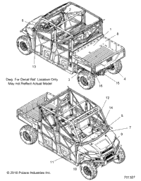 2018 RANGER CREW 900XP 6P SP (R18RVA87A1/B1/E87A9/B9)