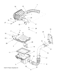2015 RANGER 1000 DIESEL EU (R15RTAD1FA)
