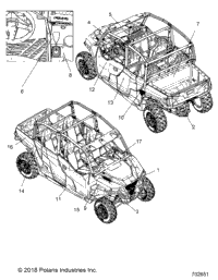 2019 POLARIS GENERAL 1000 4P EPS EU (R19RHE99ND)