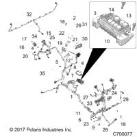 2018 R18RRU99AS/BS RANGER 1000XP PS NSTR R18RRU99AS/BS (R34)