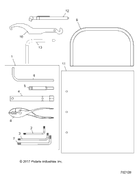 2018 R18RRU99AS/BS RANGER 1000XP PS NSTR R18RRU99AS/BS (R34)
