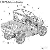 2019 RANGER 1000XP PS NSTR (R19RRU99A9/AD/AJ/AP/B9/BD/BJ/BP)