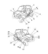 2019 RZR 170 (Z19YAV17B2/B4/N2/N4)