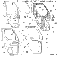 2019 RANGER 1000XP PS CREW NSTR (R19RSU99AS/BS)
