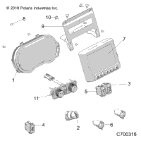 2019 RANGER 1000XP PS NSTR RC (R19RRW99A9/AD/AJ/AP/B9/BD/BJ/BP)