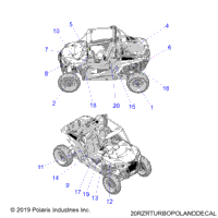 2020 RZR XP TURBO EGI (Z20NAE92KL)