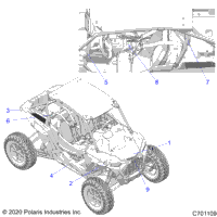 2020 RZR XP TURBO S (Z20PAL92AG/AP/BG/BP/LG/G92AG/AP/LG)