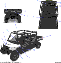 2020 RANGER 1000XP RC CREW (R20RSK99AA/AX/A9/AP/BA/BX/B9/BP)