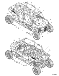 2020 RZR XP 4 1000 (Z20N4E99AC/AL/AN/BC/BL/BN/M99AL/K99AF/AK/BF/BK)