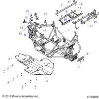2020 RZR 1000S 60 INCH EPS TRACTOR (Z20ASS99C2/CH)