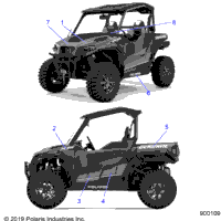 2020 POLARIS GENERAL 1000 DLX OPT1 (G20GXJ99AP/AG/BP/BG)