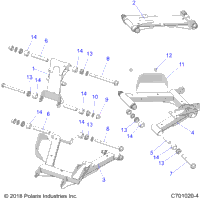 2020 RZR 900 50 INCH (Z20A5A87B2/E87BP/BK/BX)