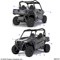2021 GENERAL 1000 SPORT EPS (G21GAE99A4)