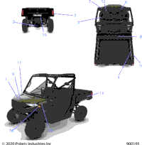 2021 RANGER 1000 FULL SIZE (R21TAU99AP/AG/BP/BG)