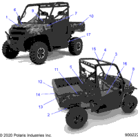 2021 RANGER XP 1000 EPS EU (R21RRE99FP/F9)