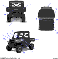 2021 RANGER XP 1000 NSTR (R21RRU99A9/AC/AP/AW/B9/BC/BP/BW)