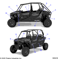 2021 RZR 1000S4 (Z21A4E99AX/BX)