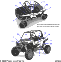 2021 RZR XP 1000 (Z21NAE99AC/AK/BC/BK/K99AG/AP/BG/BP)