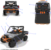 2021 RANGER XP 1000 WATERFOWL EVAP (R21RRB99AZ/BZ)