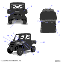 2021 RANGER XP 1000 PS NSTR (R21RRZ99A9/AC/AP/AW/B9/BC/BP/BW)