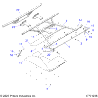 2021 RANGER CREW XP 1000 WATERFOWL EVAP (R21RSB99AZ/BZ)