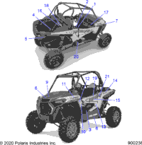 2021 RZR XP TURBO (Z21NAE92AG/BG/AX/BX)