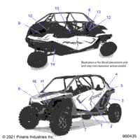 2021 RZR PRO XP 4 ULTIMATE (Z21R4D92AM/BM/AC)