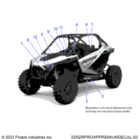 2021 RZR PRO XP PREMIUM CA (Z21RAC92BF)