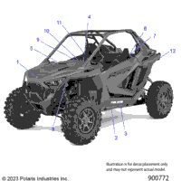 2021 RZR PRO XP SPORT CA (Z21RAE92BD/BJ)