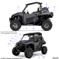 2022 GENERAL XP 1000 DELUXE LIMITED RC EDITION (G22GXK99AP/BP)