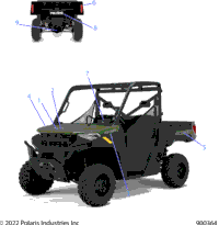 2022 RANGER 1000 FULL SIZE EPS EU TRACTOR ZUG (R22TAE99FA/SFA/SCA/SCK)