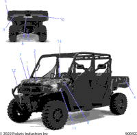 2022 RANGER CREW XP 1000 BIG GAME EVAP (R22RSJ99A9/B9)