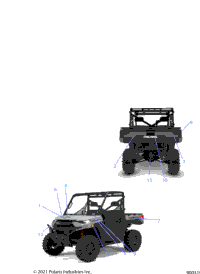 2022 RANGER XP 1000 TRAIL BOSS EVAP (R22RRH99AG/BG)