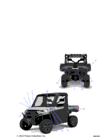 2022 RANGER XP 1000 NSTR TRAIL BOSS EVAP (R22RRU99A9/AC/AM/AS/B9/BC/BS/BM)