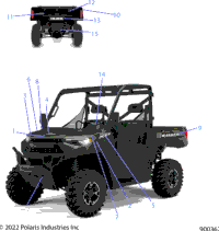2022 RANGER XP 1000 EPS EU/TR/ZUG (R22RRS99C9/CK/CM/F9/FM/EF9/EFM/PCG)