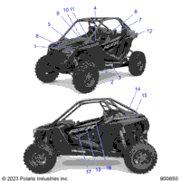 2022 RZR PRO XP SPORT (Z22RAE92AD/AJ)