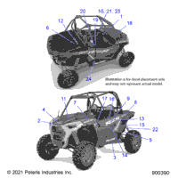 2022 RZR 64 XP4 1000 MD (Z22NAS99CK/FK)