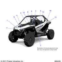 2022 RZR PRO XP 4 ULTIMATE (Z22MAD92AJ/BJ/AK/BK)