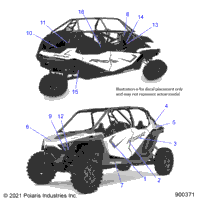 2022 RZR PRO XP 4 ULTIMATE (Z22M4D92AJ/AK/BJ/BK)